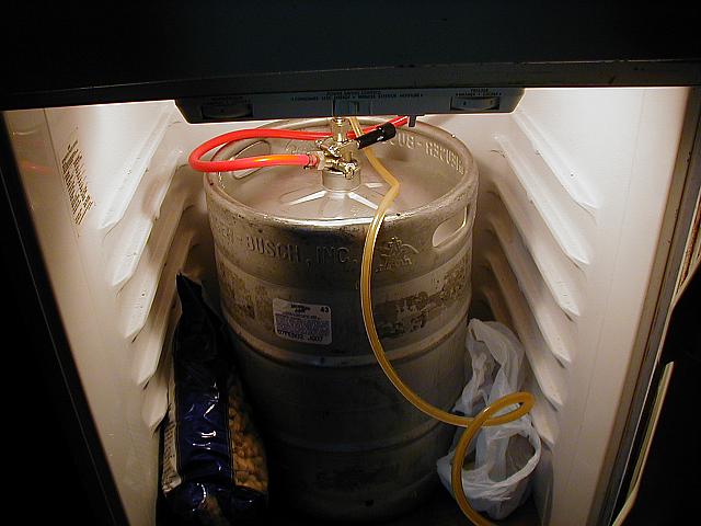 ...with beer...