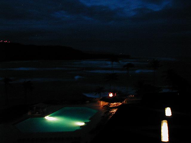 So I get to the North Shore and I can't sleep.. 