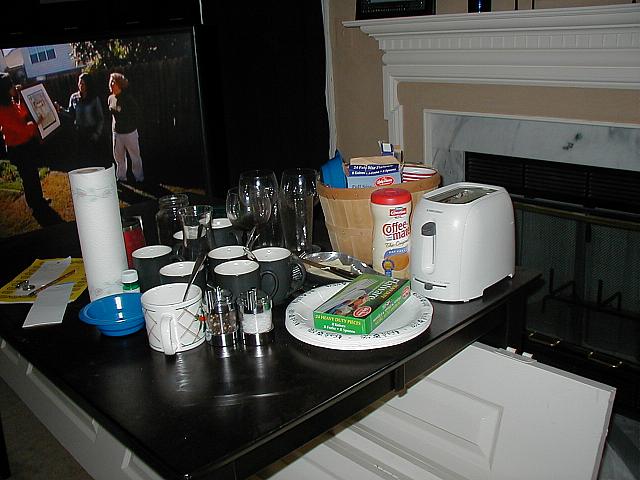 Temporary kitchen