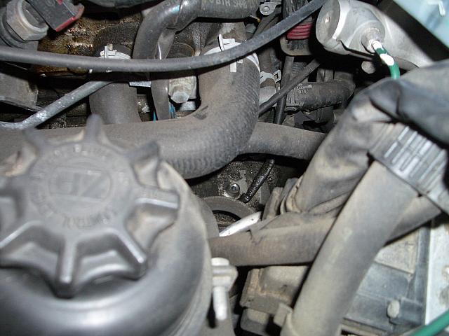Is this the tranny vent in the dead center of the pic?