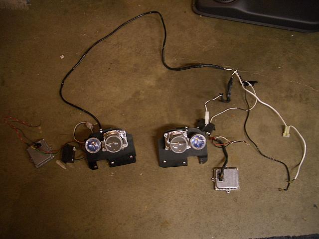 This is how I had everything hooked up.  I used the stock wiring for the low beams (bad idea, I know) and triggered the high bea