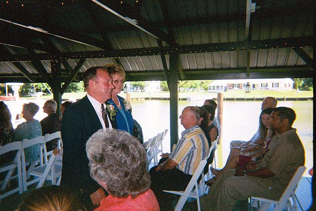 Grooms parents.