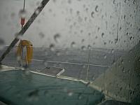 We caught a bit of weather.. and someone left a hatch open...