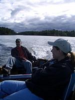 On our way to catch some fish.