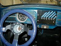 The dash and my ultra custom switch panel.