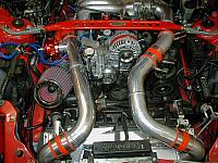Finished the piping and added Tial BOV