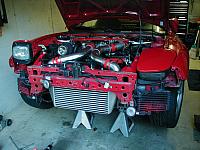 I had some bumper damage and snapped a few pics.  Not much of particular interest here.