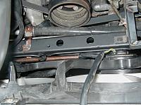 The R1-only oil line that wouldn't let the koyo radiator fit.. 
