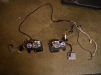 This is how I had everything hooked up.  I used the stock wiring for the low beams (bad idea, I know) and triggered the high bea