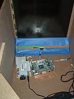 LCD Panel and processor board.